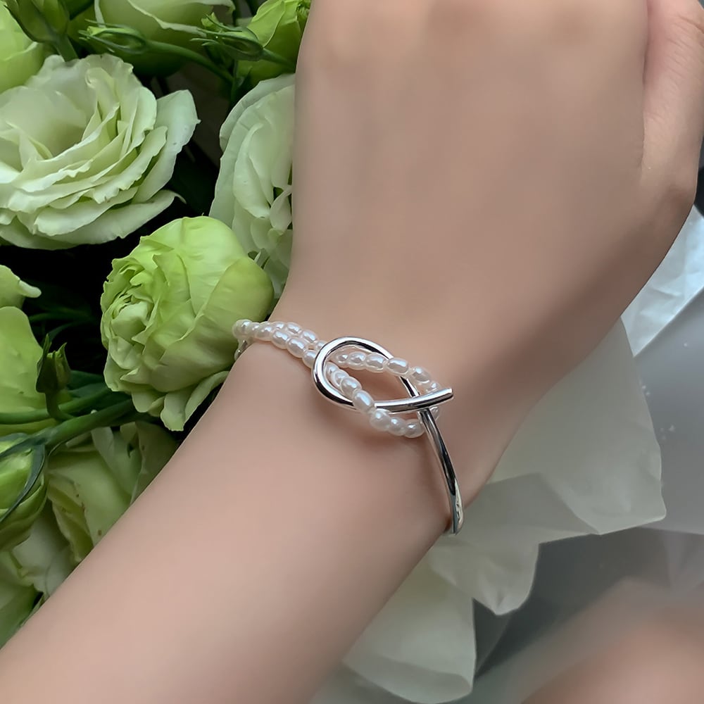 K10MPG パール ステーション ブレスレット（750476） ｜ women