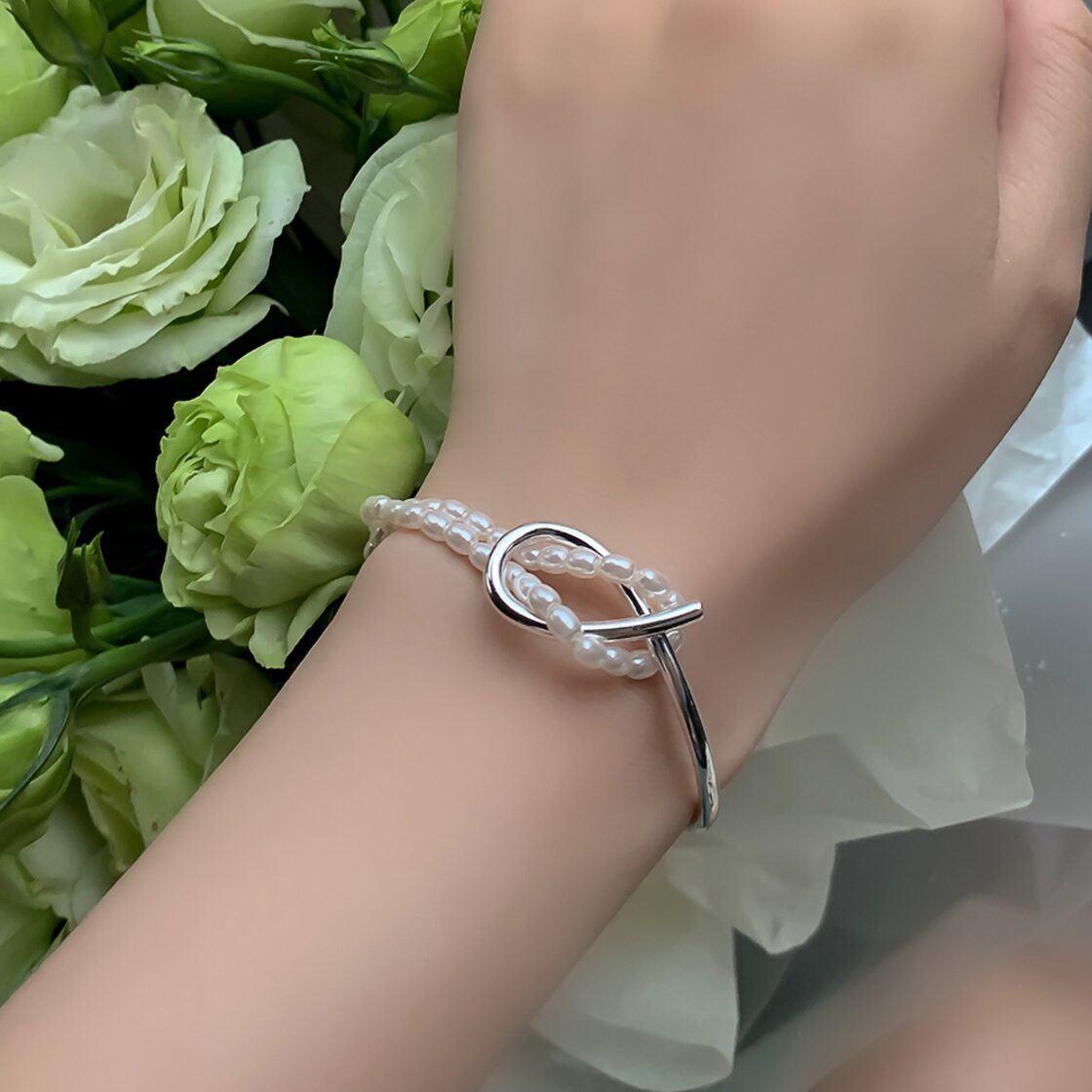 アクセサリー 淡水パール 淡水真珠 ブレスレット パールブレスレット 