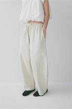 CLANE GARMENT DYE SWEAT PANTS 3色展開