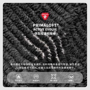 NOSUCISM 2025AW_「融」PRIMALOFT®Active Evolve バイオニックフリースミドル断熱ジャケット