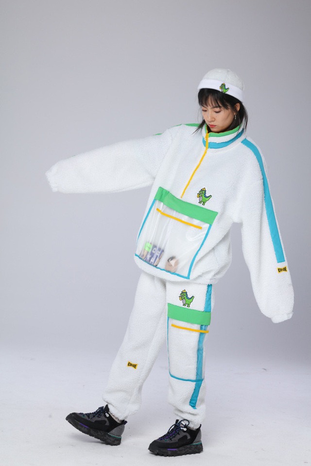 予約販売商品 Sorsorロングパンツ Coradec恐竜ボア Whiteロングパンツ メンズ レディース ユニセックス Corade 予約販売商品 Sorsorロングパンツ Coradec恐竜ボア Whiteロングパンツ メンズ レディース ユニセックス Corade
