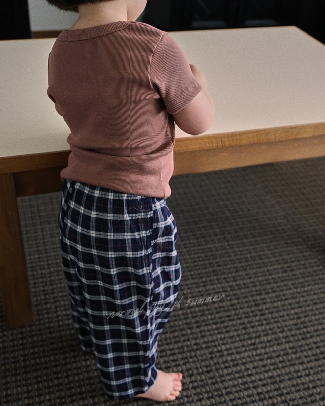 《予約》送料無料【normal play】Soft Rib Half Sleeve Tee