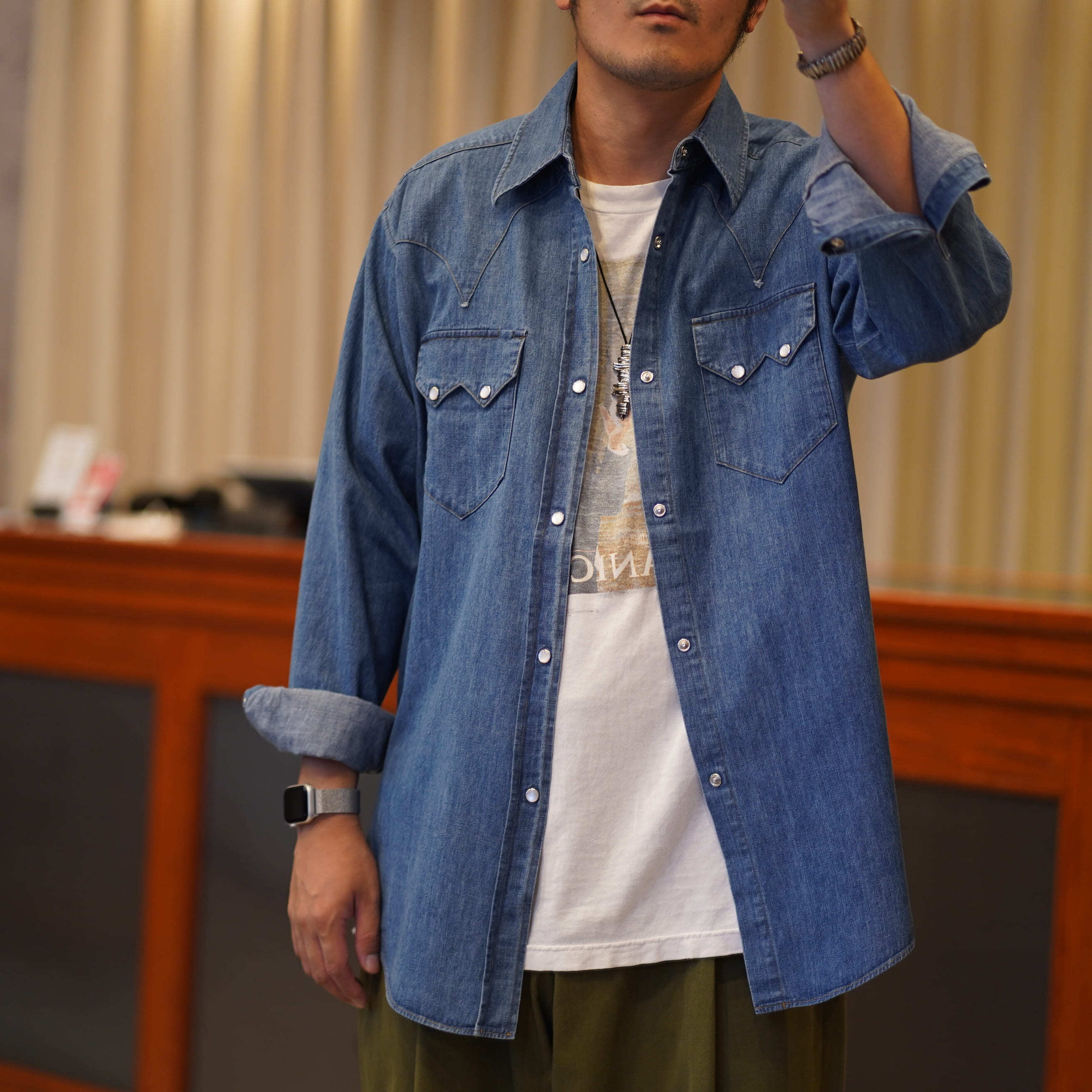 MAATEE&SONS マーティーアンドサンズ HウールDOUBLEJACKET ジャケット 