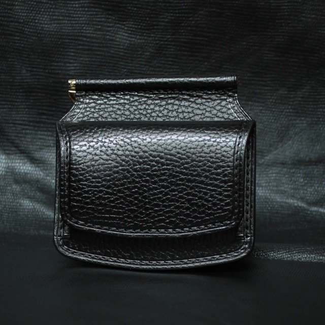 マネークリップ(ブラック/ドラーロ,ワルピエ社)