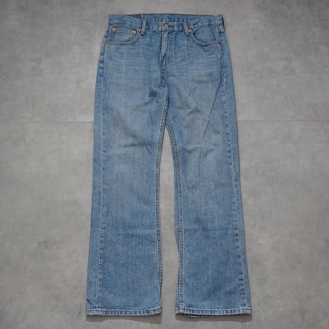 リーバイス527 Levis W33 ブルーデニム 青 ブーツフレア 15923