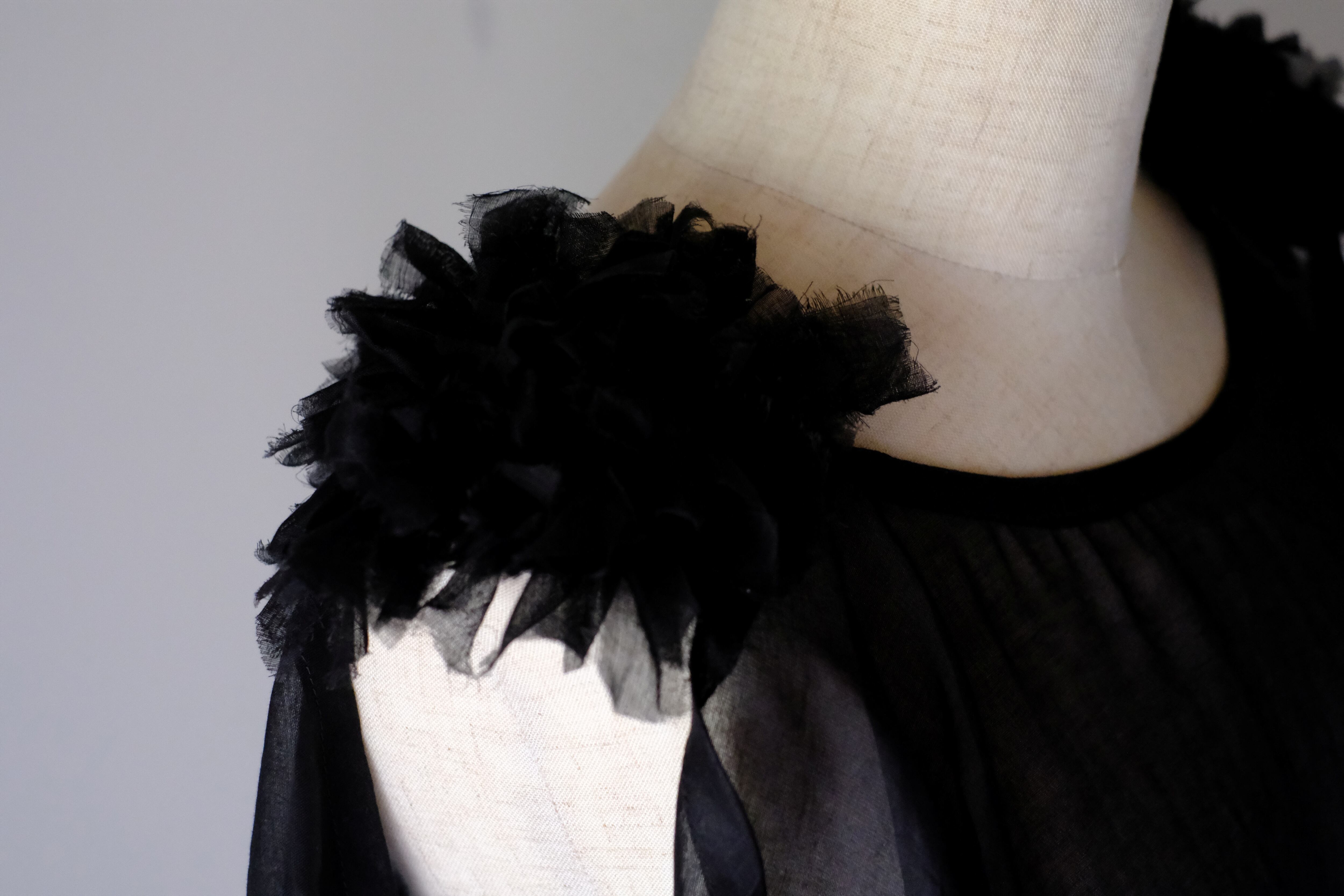 シアーワンピース cl-132(ブラック)