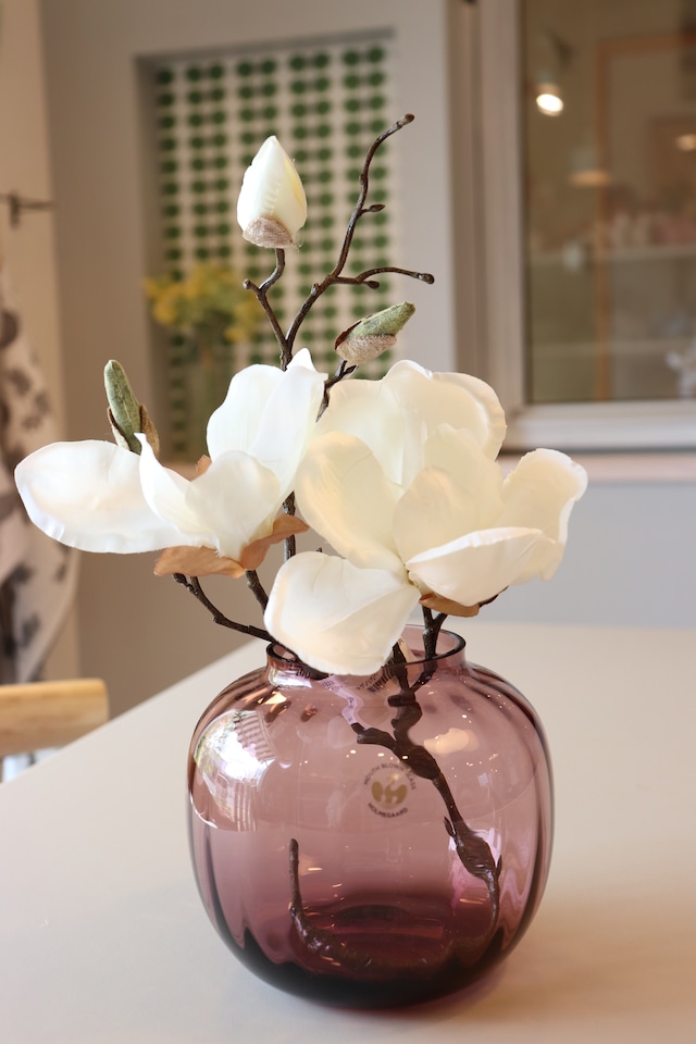 【HOLME GAARD（ホルムガード）】Primula Vase plum H12.5