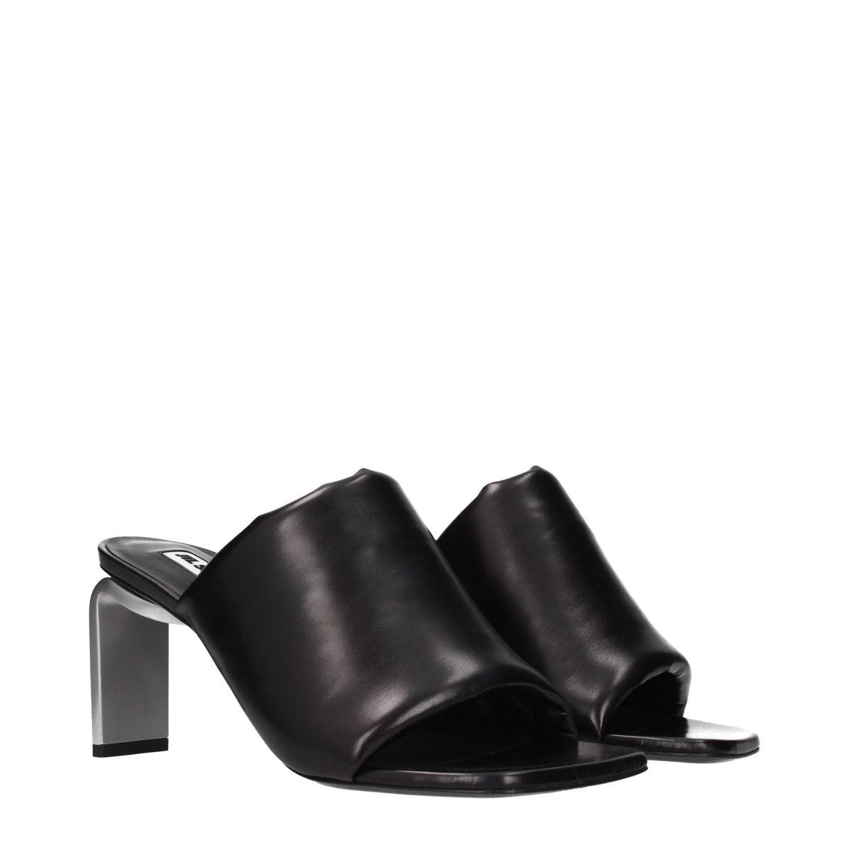 【新品】JIL SANDER ジルサンダー レディース サンダル レザー ブラック WP0168P4864001