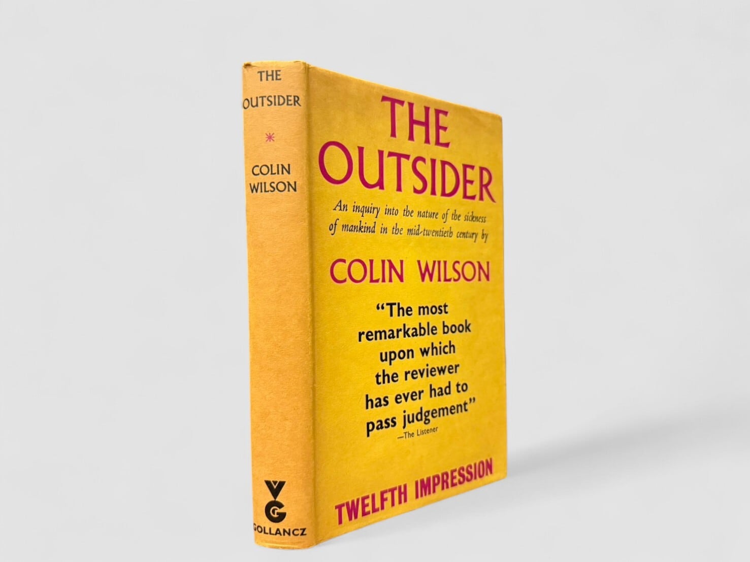 【SFF167】【TWELFTH IMPRESSION】The Outsider(1958) /Colin Wilson