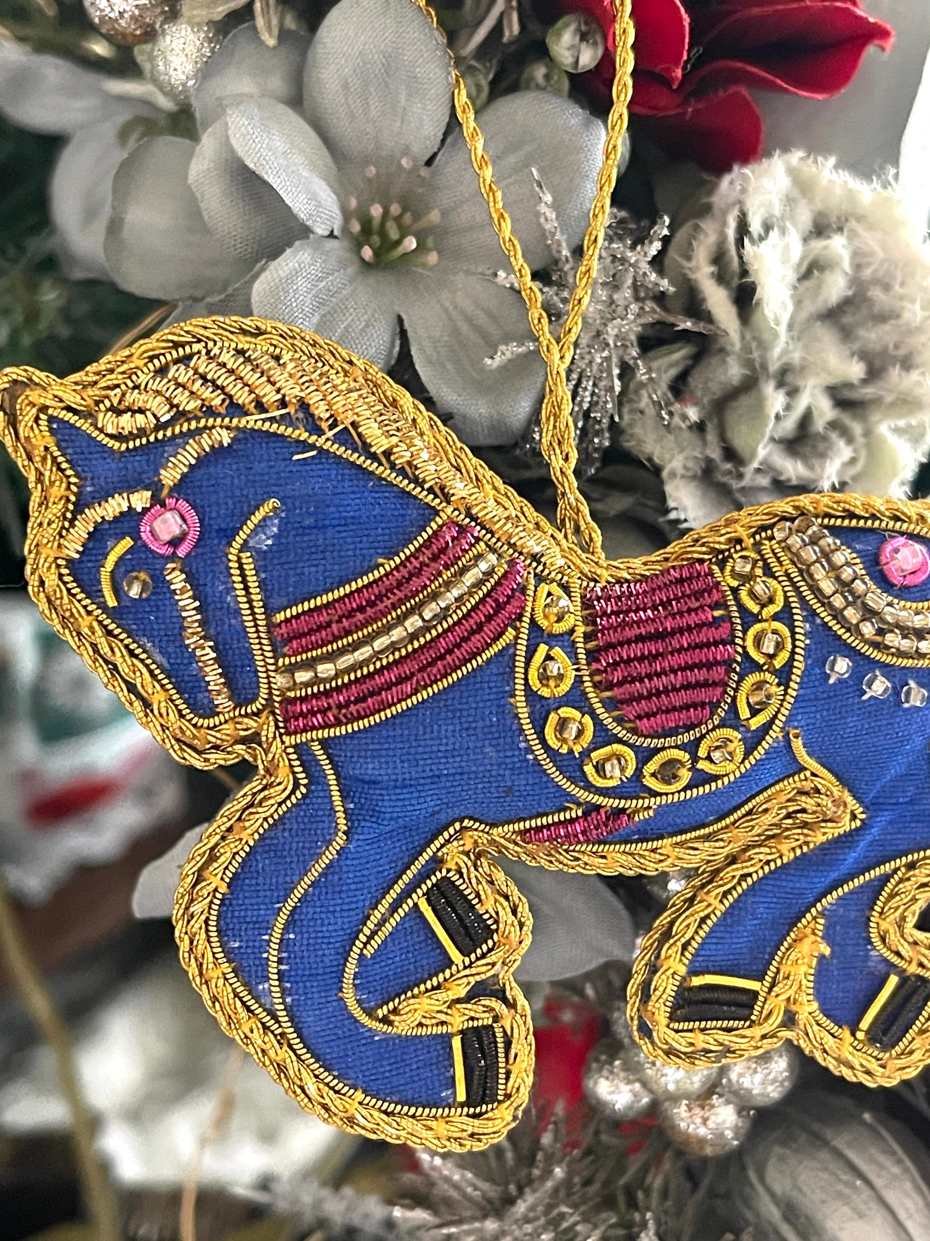 ◇ZARI◇刺繍◇オーナメント◇チャーム◇クリスマス◇ゴージャス編