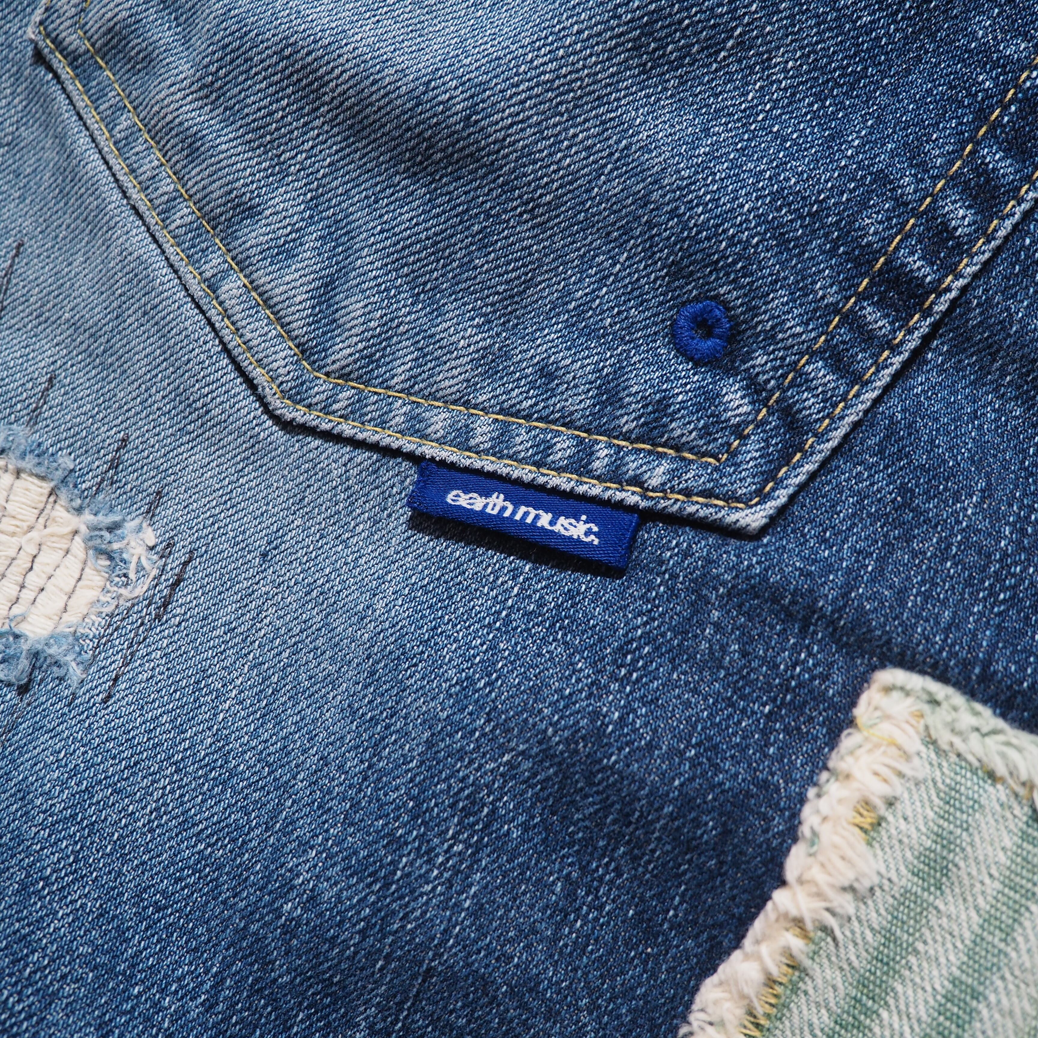 2000s ” 襤褸 ” Good Aging × Damage Custom Denim pants