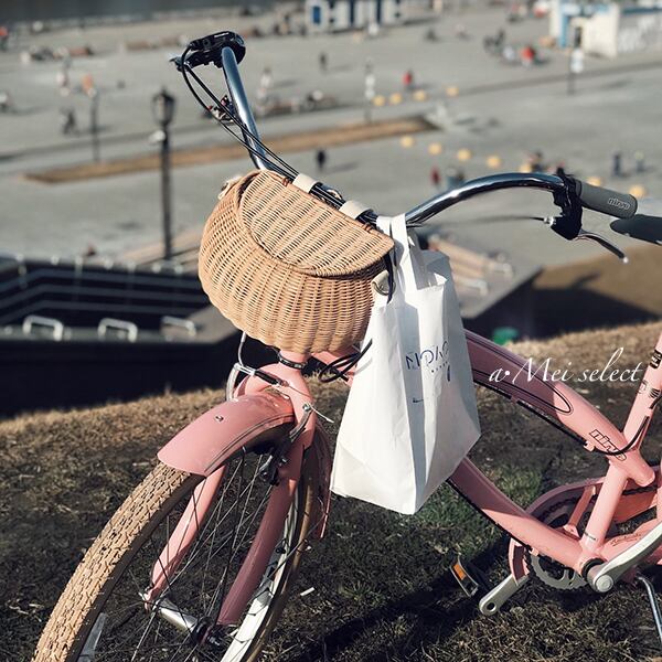 マルチバスケット【全2色】 自転車かご リュック ショルダーバッグ ...