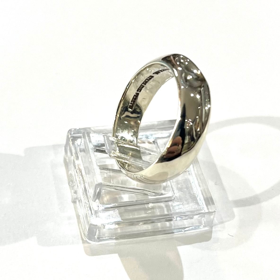 TIFFANY&CO.】【12号】カーブドハートリング/スターリングシルバー TIFFANY&CO.】【12号】カーブドハートリング/スターリングシルバー