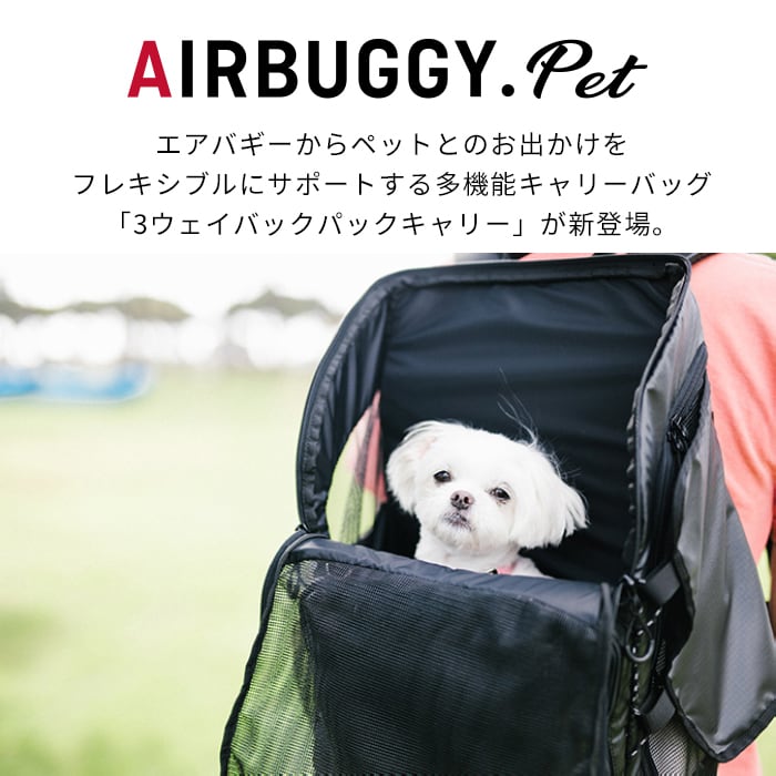 AIRBUGGY(エアバギー)・3ウェイバックパックキャリー www ...