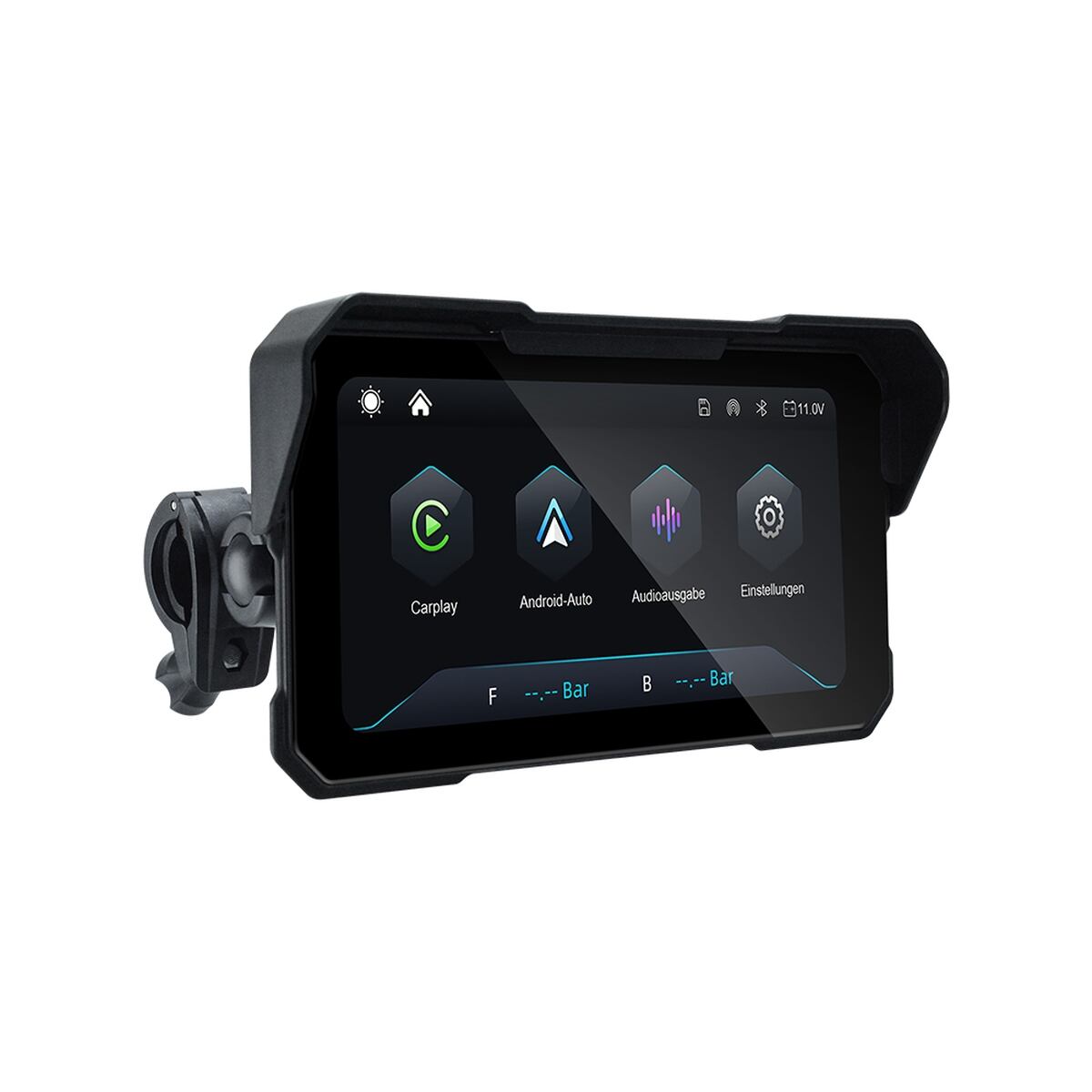 バイク用スマートモニター 6.25インチ CarPlay Android Auto
