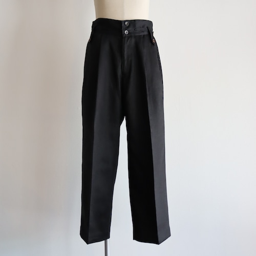 Gurank " Gurkha pant linen ( Black) "