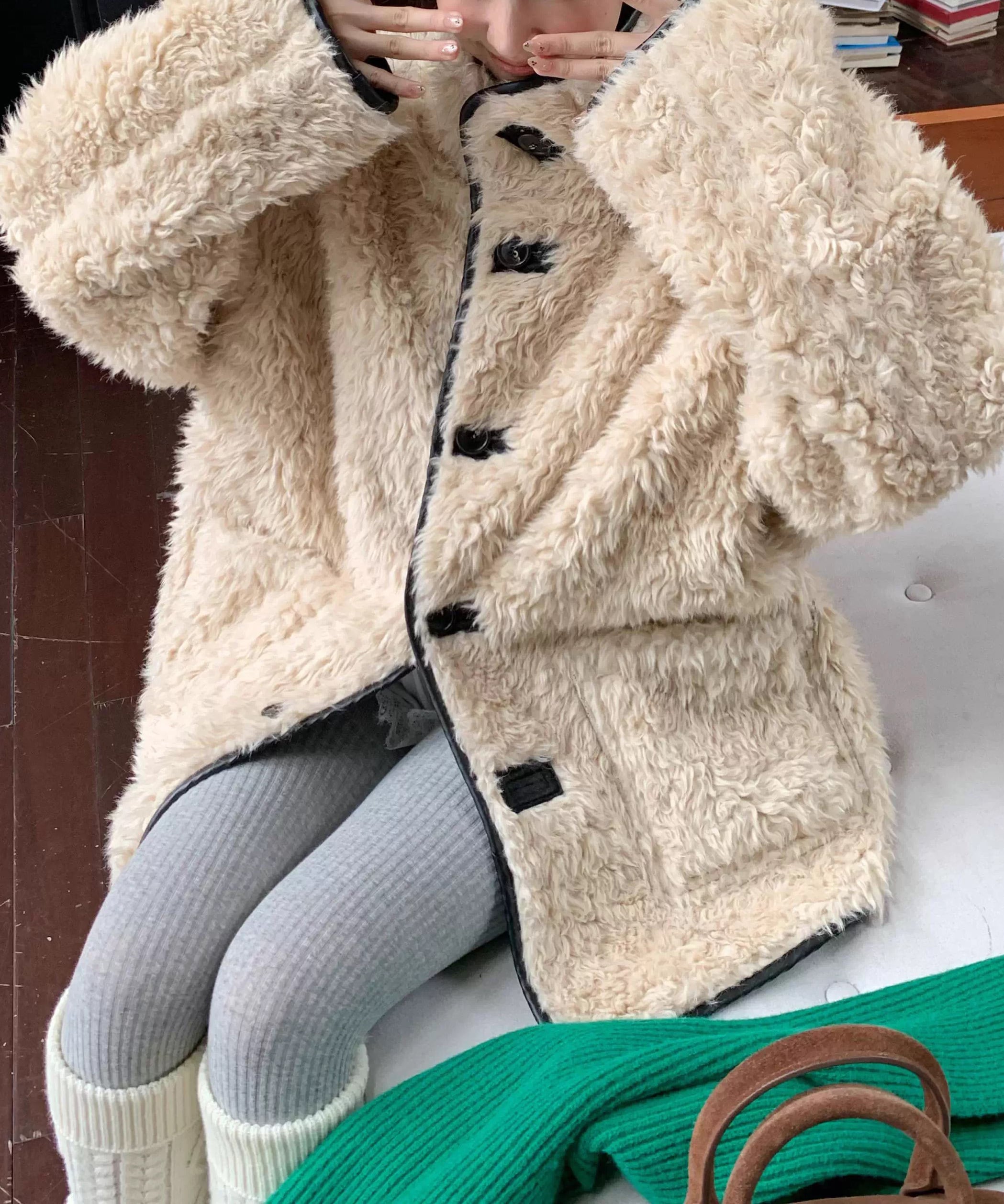 リバーシブルファージャケット Q0211 | poet