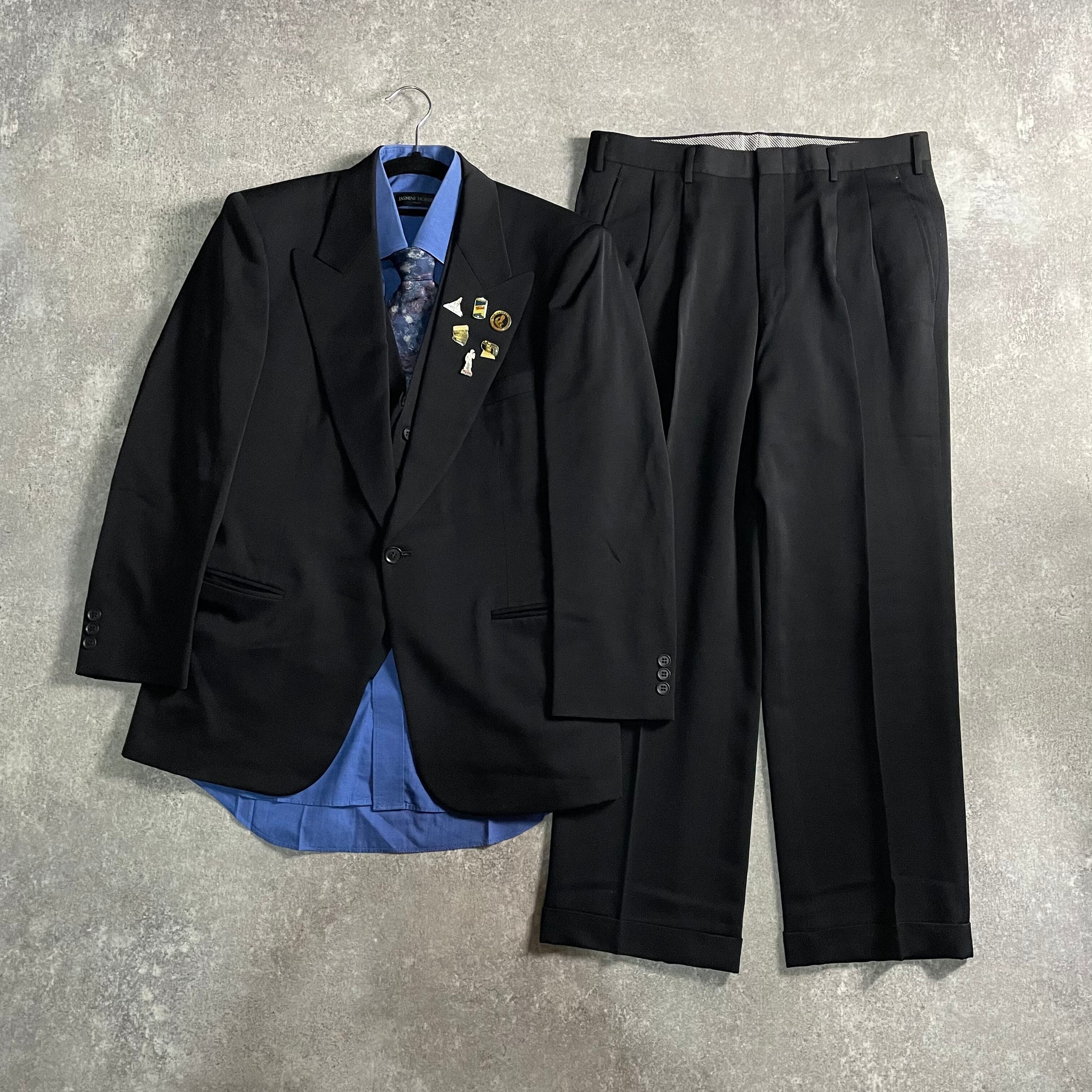 LOST特注【vintage】セットアップ シングルスーツ ダブルピース 成人式 