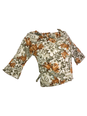 MOSSY FLOWERS TOP