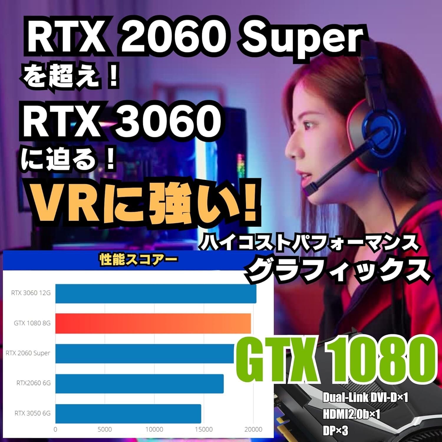 整備済み品】 ゲーミングPC デスクトップPC タワー型 G-StormRシリーズ