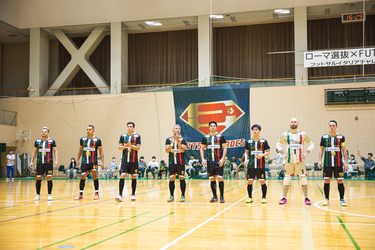 2023年6月10日開催 フットサルヒーローズvsローマ選抜 オフィシャルユニフォーム(ローマ選抜着用) - 10