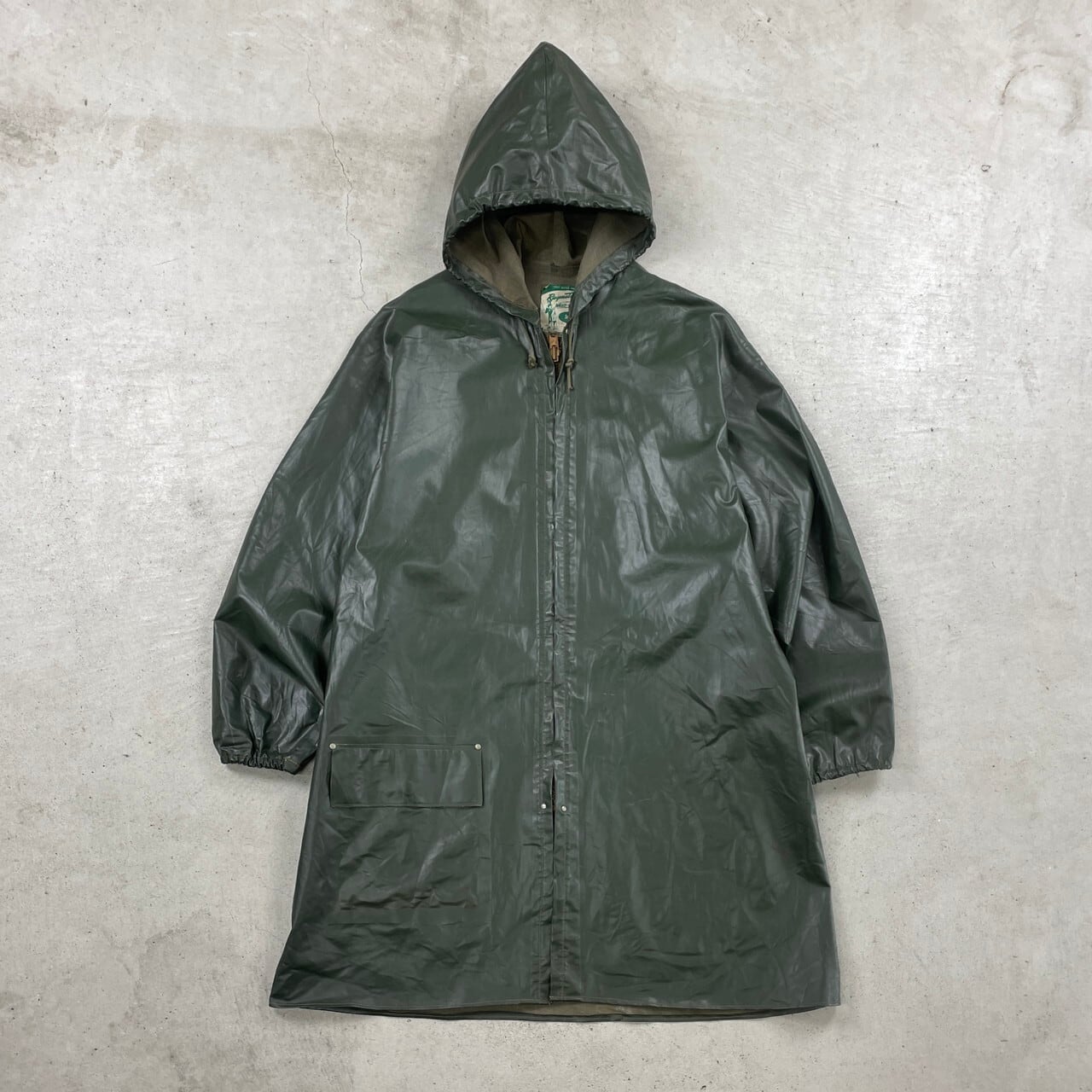 70年代 Raynster レインコート ラバーコート WATER PROOF メンズXL相当 