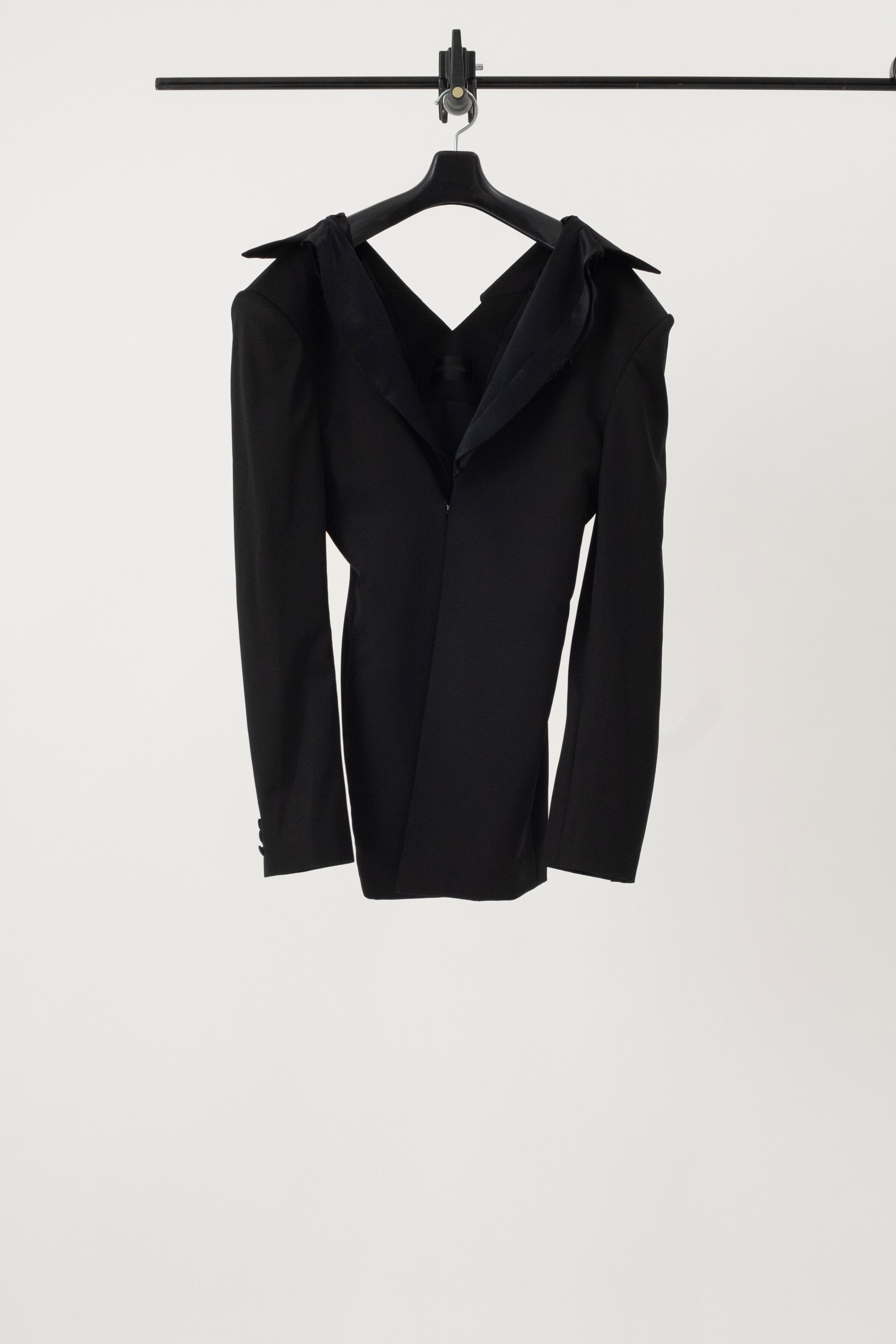 Cape Trench Coat Silk Satin | KEISUKEYOSHIDA
