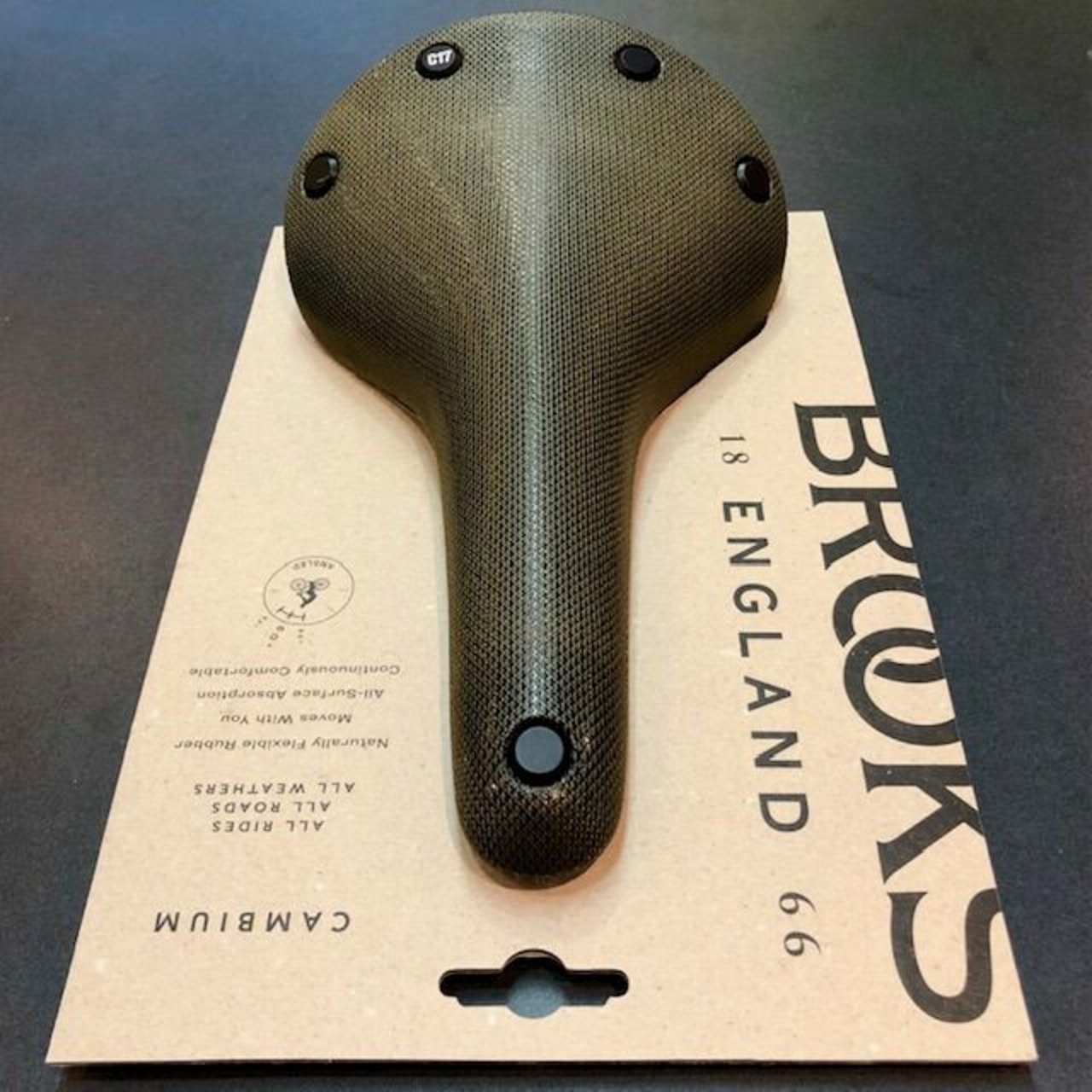 BROOKS Cambium C17 【MUD GREEN】