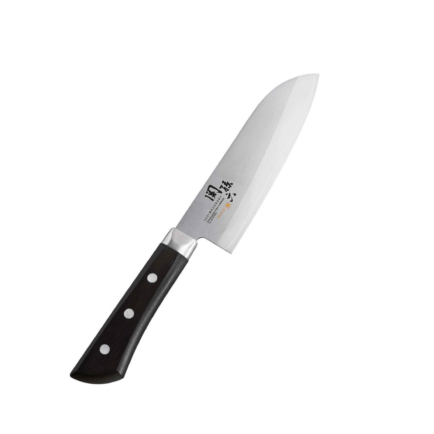 【新着特価】貝印 関孫六 茜 小三徳包丁 145mm AE-2906ブラック