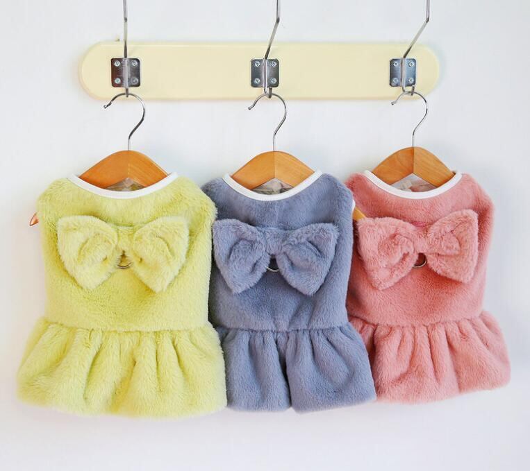 《予約》№3102260 ファーリボンワンピース