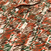 90's FUKUZO フクゾー タツノオトシゴ 総柄 半袖シャツ サイズ M /メンズ/横浜/元町/ビンテージ