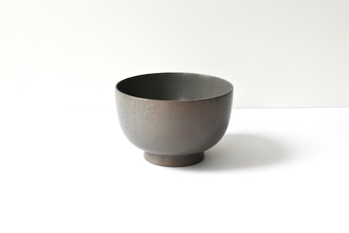 yamanaka lacquer ware gray bowl (S) / 山中塗 小碗 グレー漆