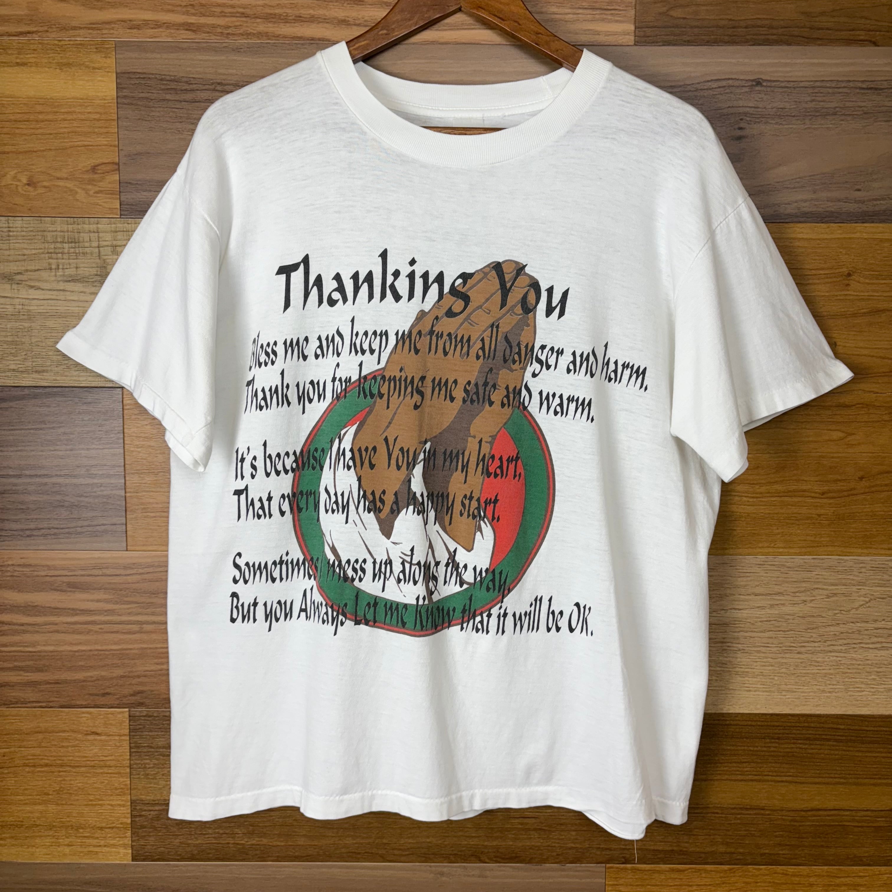 古着通販】90s Jesus ジーザス 宗教 Tシャツ サイズ メンズ L位 90年代