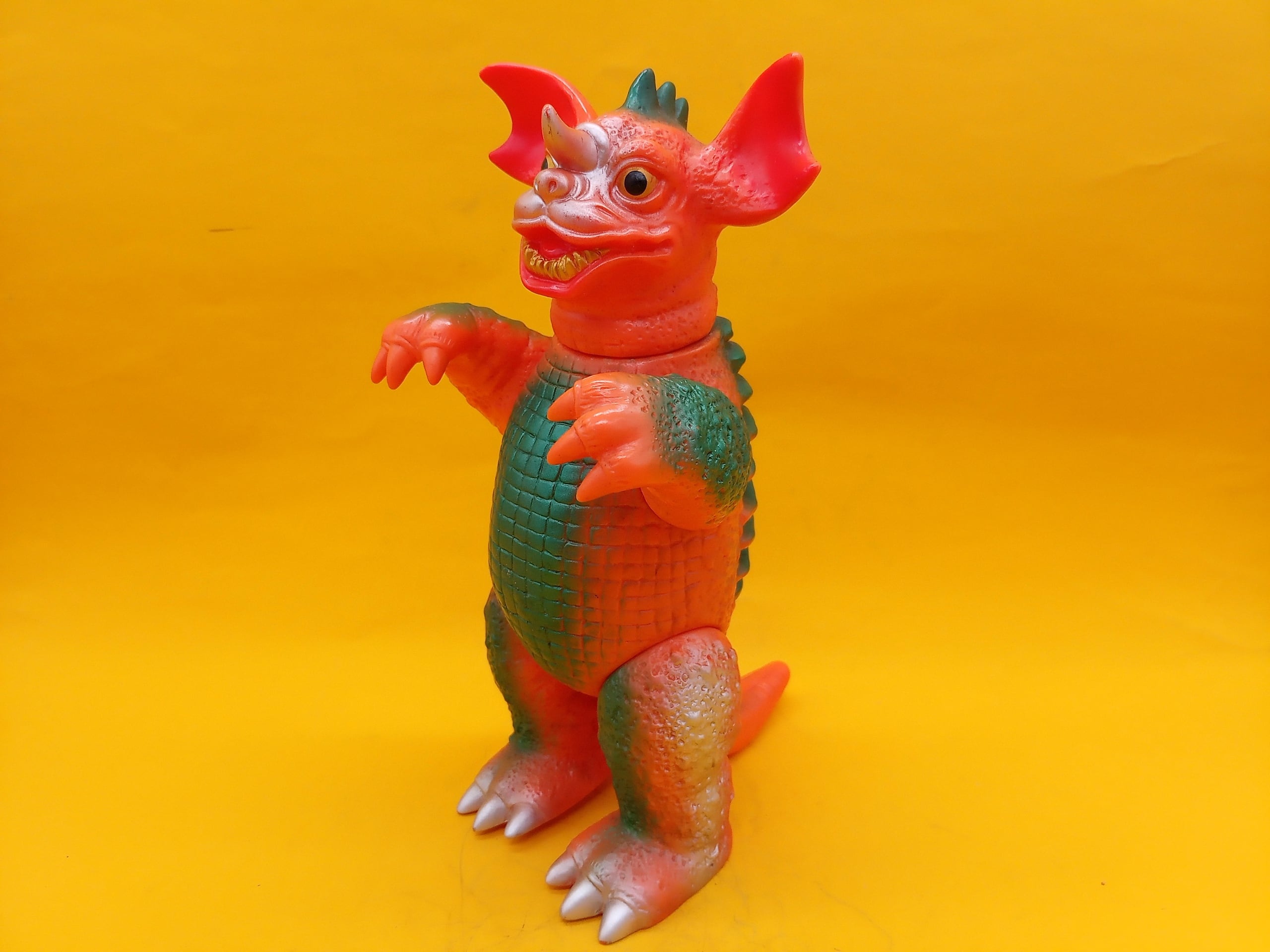 ラドン キングザウルスシリーズ ポピー ソフビ人形 かかん 当時物  