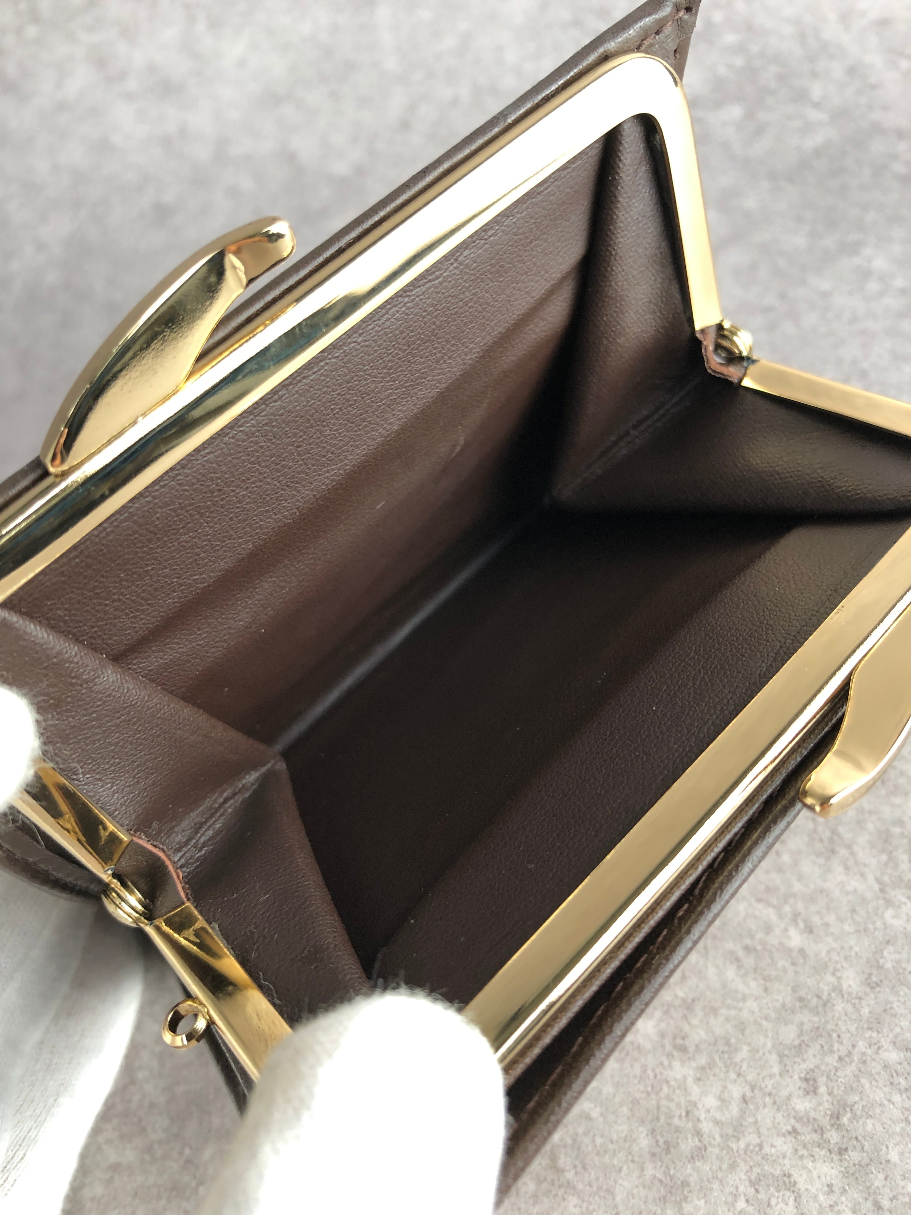 BURBERRY バーバリー ノバチェック 財布 ブラウン ロゴ キャンバス 2
