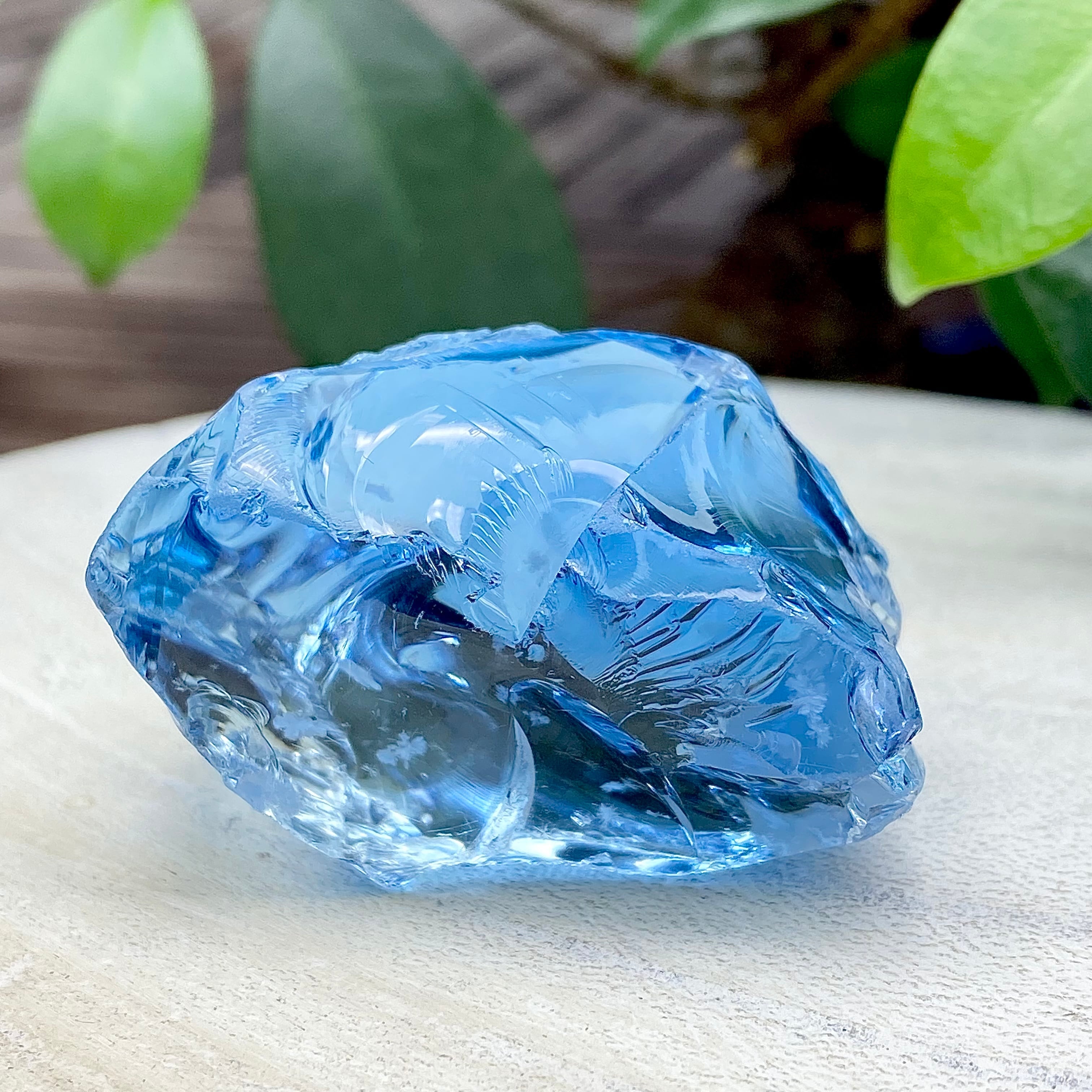 インドネシア産アンダラクリスタル オーシャンブルー