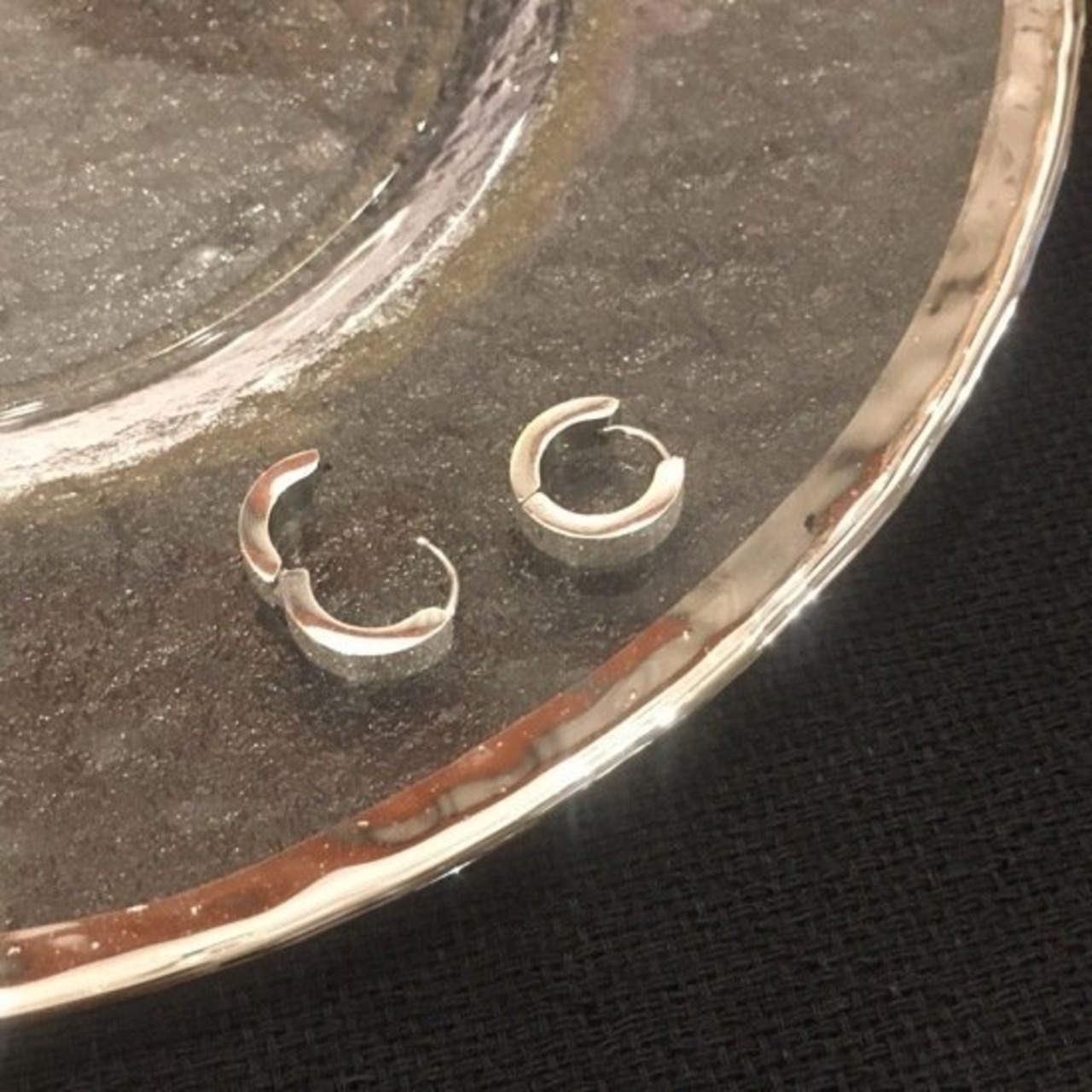 TOPANGA Jewelry　シンプルリングピアス　シルバー