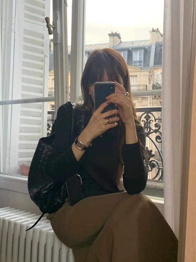 (OUNCE) clean long tee / 2color