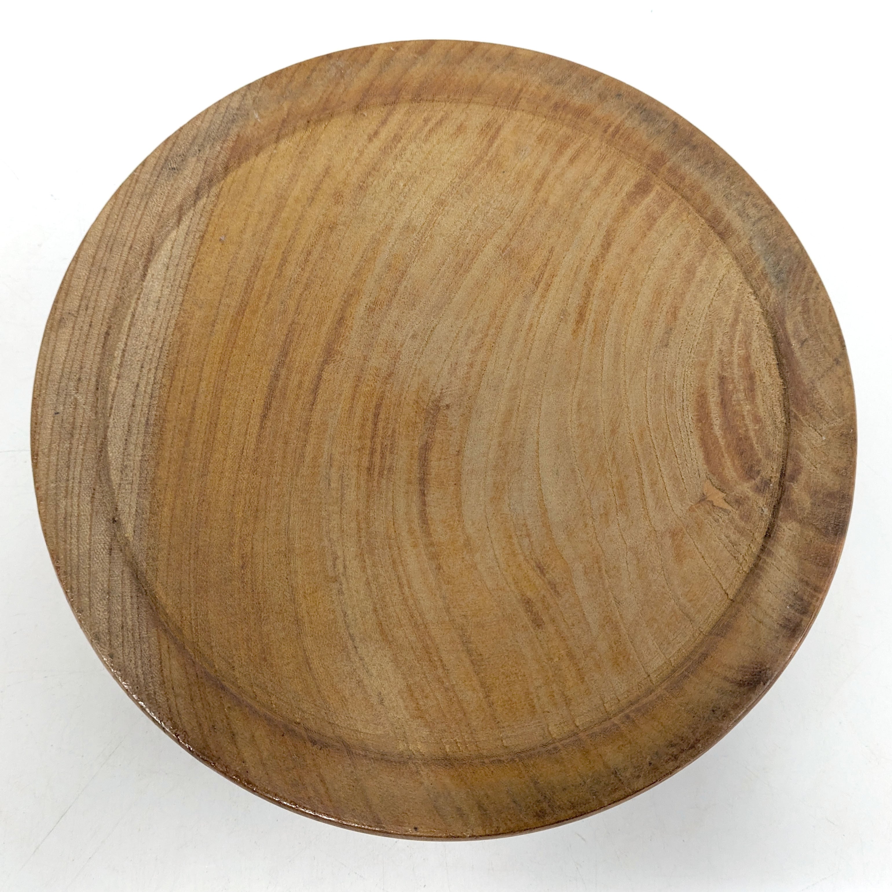 中古品  大型花器  天然木削り出し 木彫花器・壺型・天然木・フラワーベース・No.240120-13・梱包サイズ80