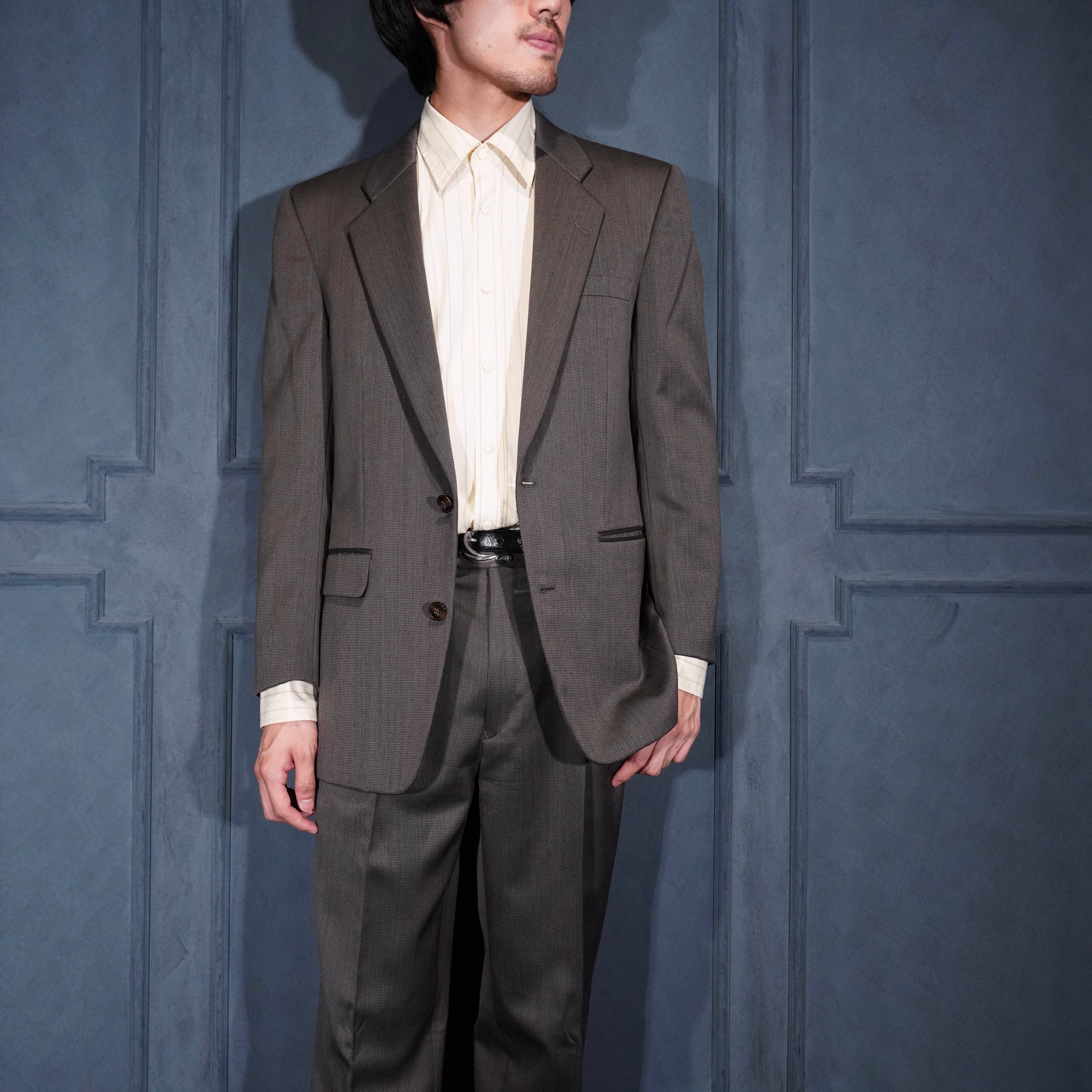 feed様用　クリスチャンディオール　セットアップ　ウール　A7　XL　グレー Christian Dior WOOL SET UP SUIT/クリスチャンディオールウール