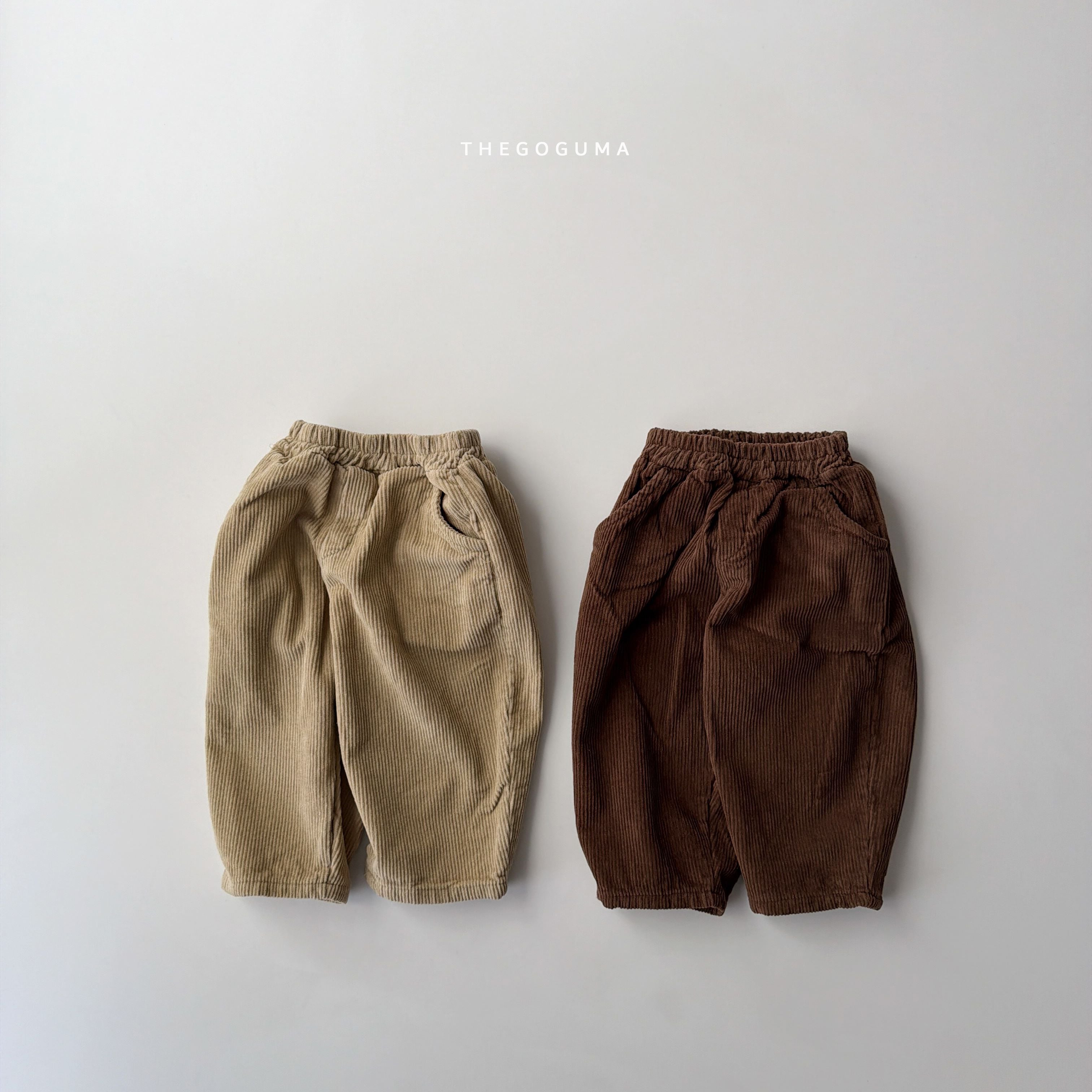【予約】corduroy pants/THE GOGUMA