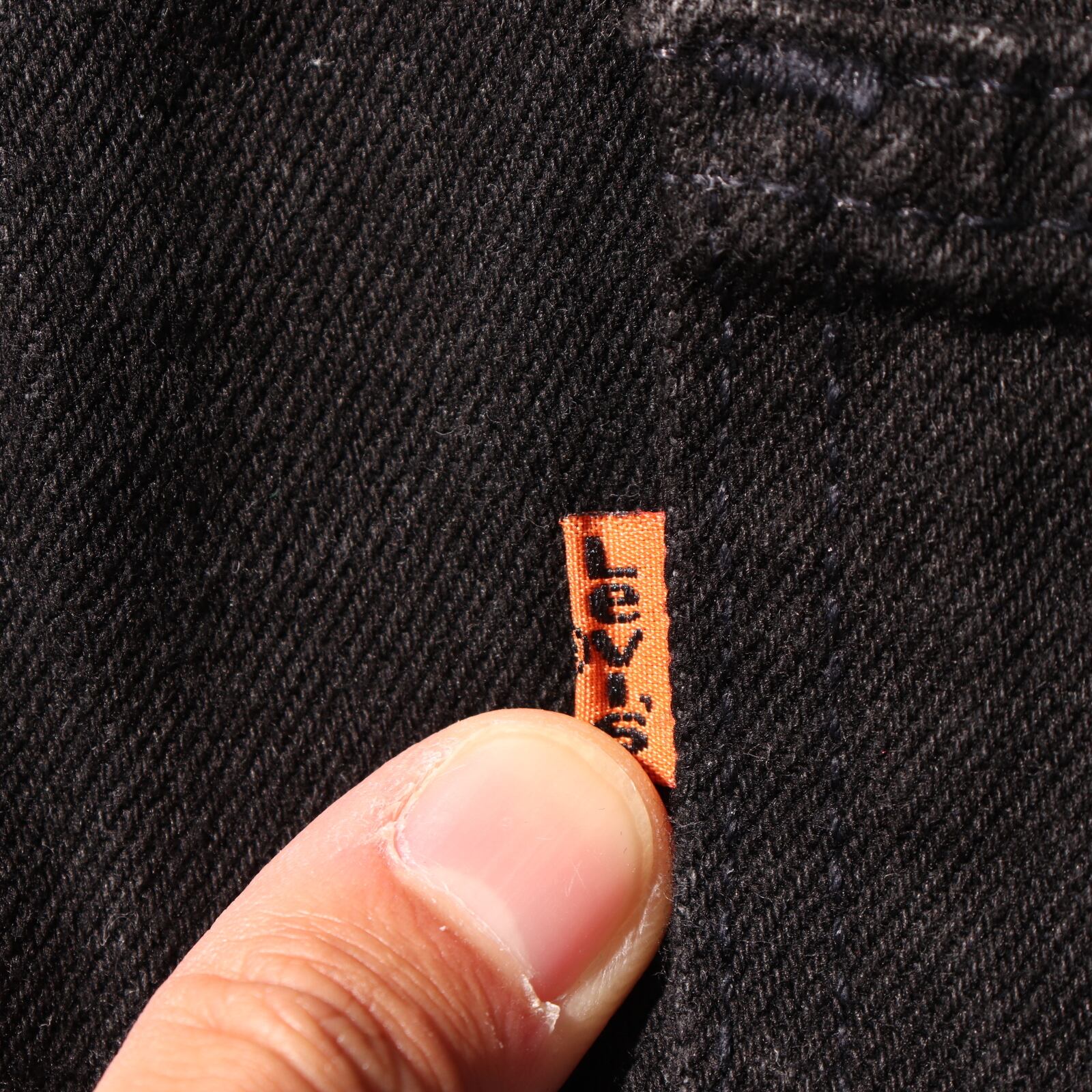 極美品 33×30 Levi's 550 USA オレンジタブ 95年サルファーブラック
