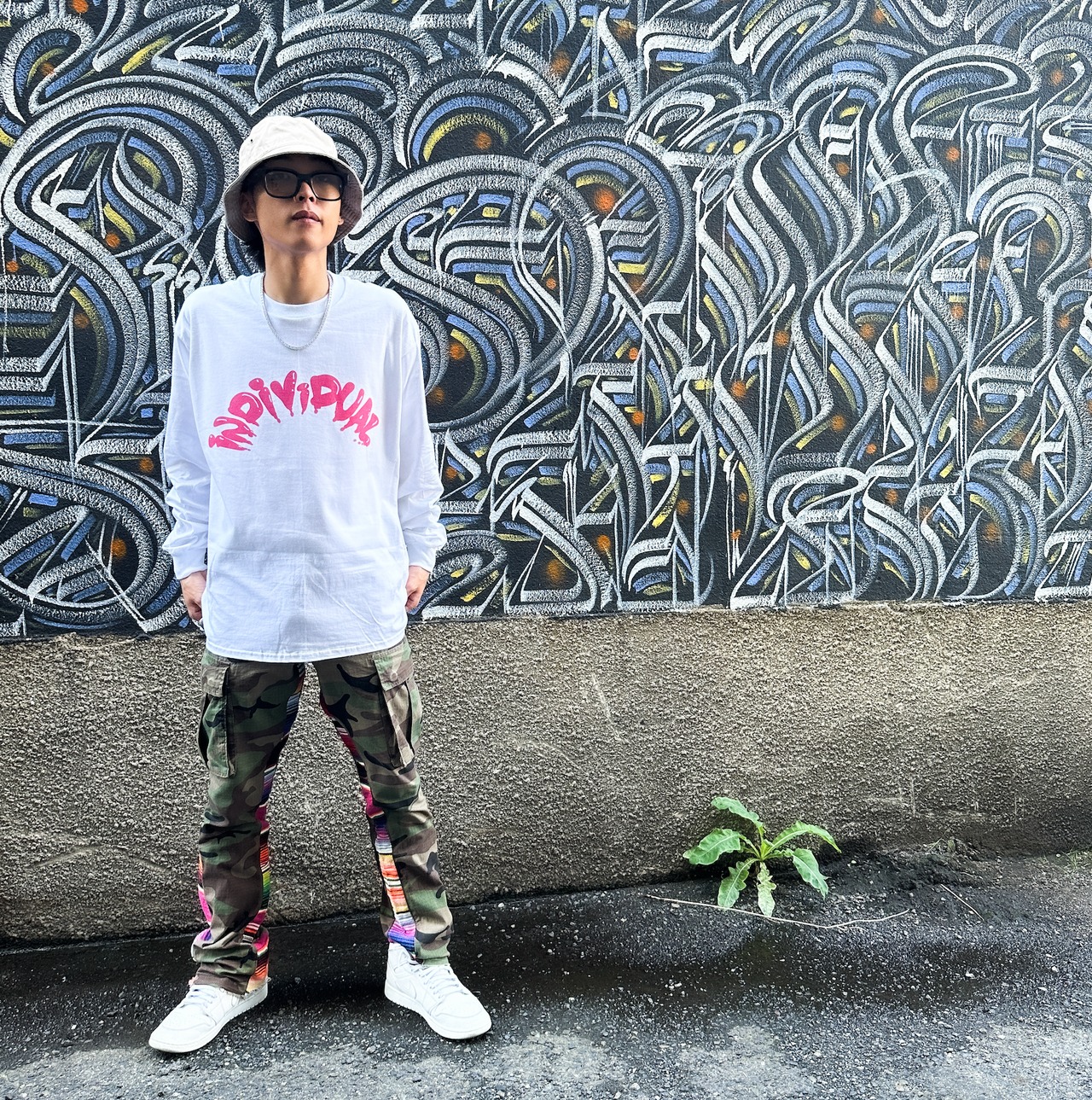 wall paint LONG TEE lightblue