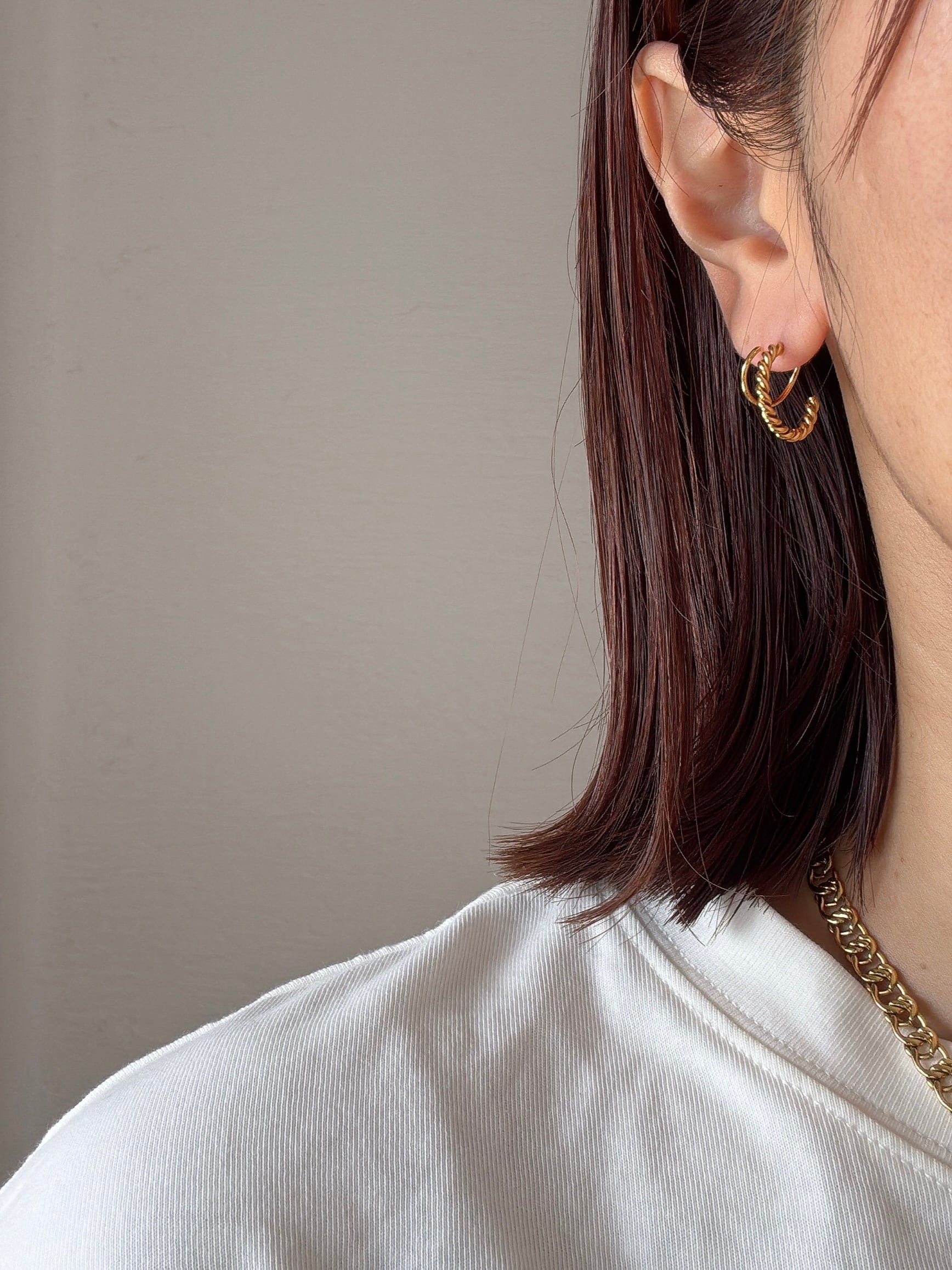 ネジリツイストピアス | joie