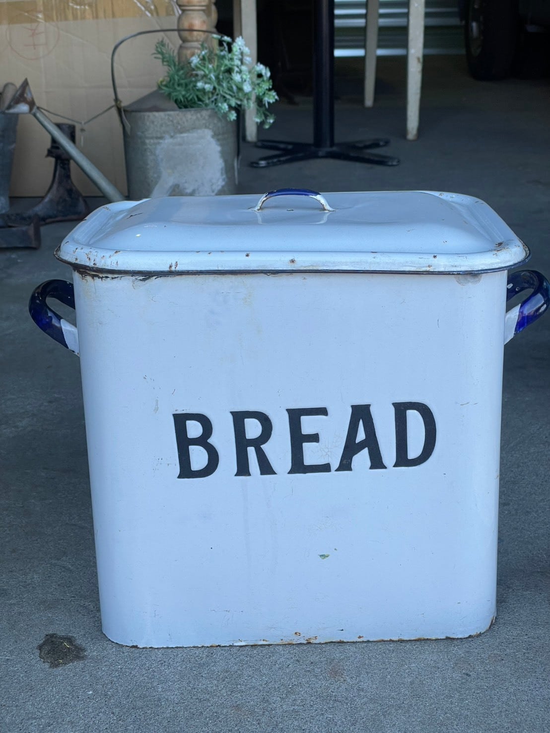 ホーロー ブレッド缶 ホワイト | House of Paddington イギリス