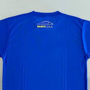 Tシャツ(ドライ)『IMPIZM』Typography Logo／Blue