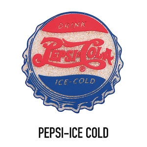 【PEPSI】ラバーコースター ラメ入りコースター