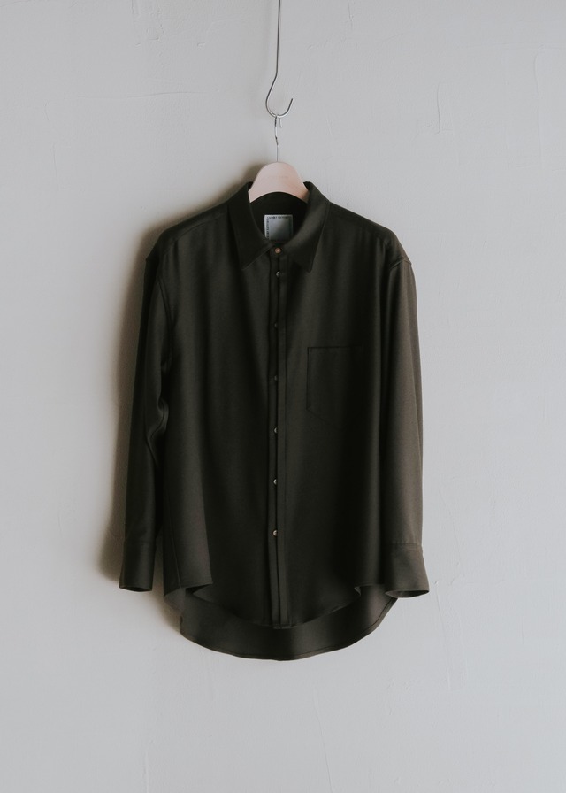 Ex. SASAKI SATORU imperfection shirt / Khaki