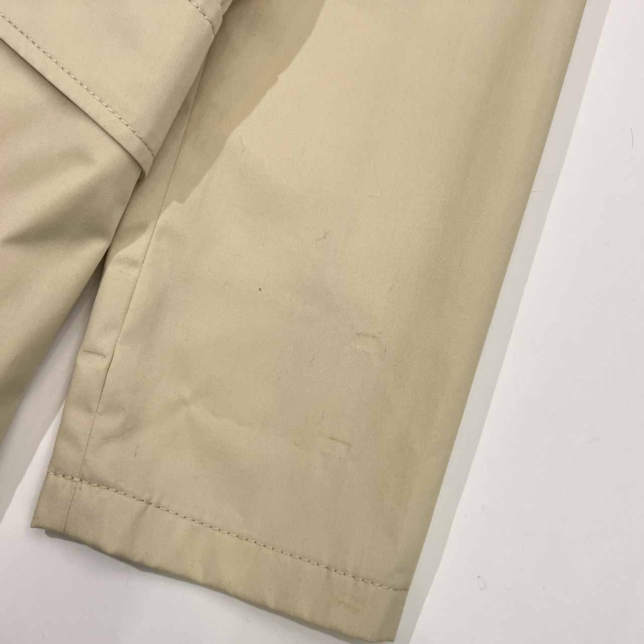 Leilian レリアン ハーフ丈 トレンチコート 9/アイボリー レディース