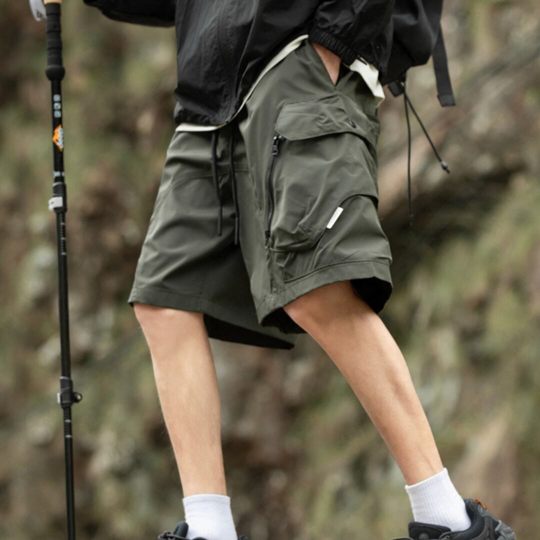 カーゴポケットデザインショートパンツ 3XLまで対応 A18233